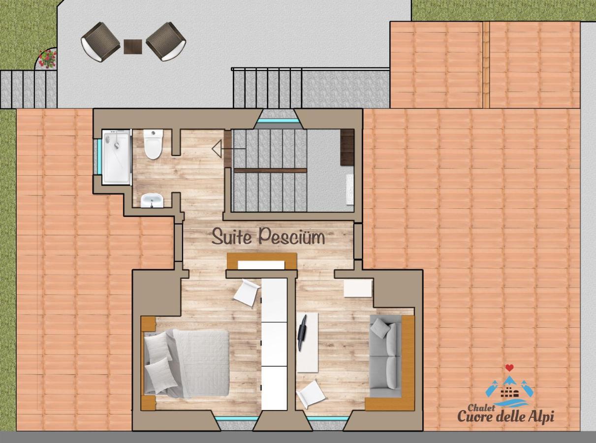 Chalet Cuore Delle Alpi Airolo Exterior photo